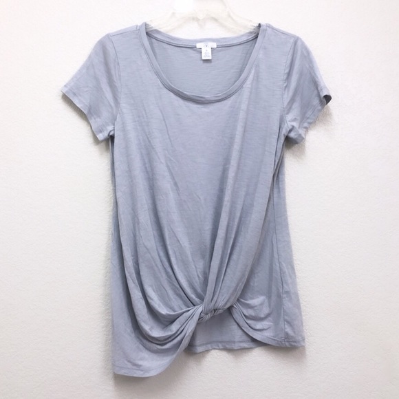 bp Tops - Nordstrom BP Twist Knot Front Hem Short Sleeve Tee